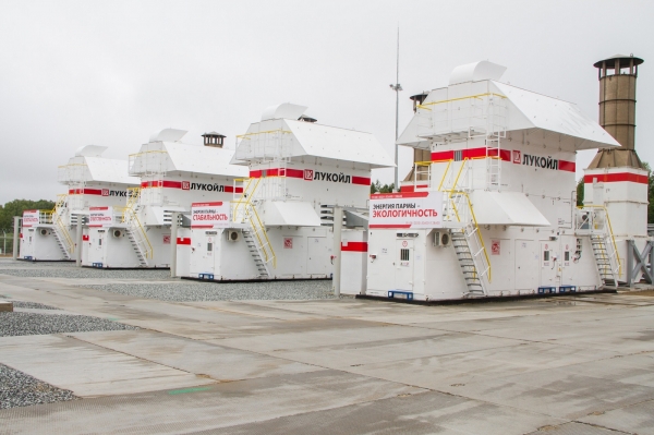 Основа ГТЭС «Чашкино» – четыре энергоагрегата «Урал-4000»